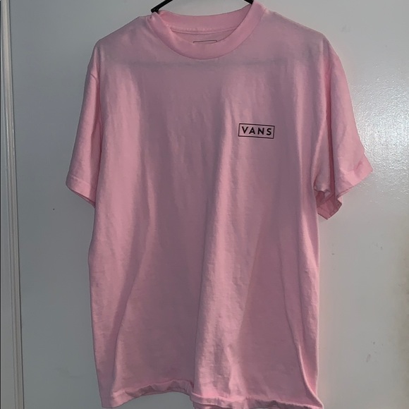 Pink Short Sleeve Vans Tee. Never worn. - Picture 1 of 4